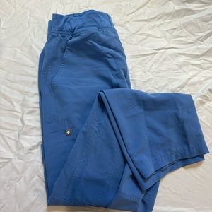 Ceil Blue FIGS scrub pants